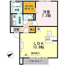 プリムヴェール 105 ｜ 鳥取県米子市皆生新田2丁目6-36（賃貸アパート1LDK・1階・51.00㎡） その2