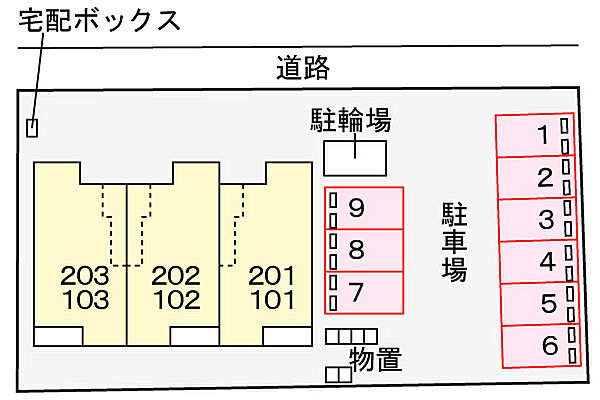 リアン　Ｔ　Ｄ 103｜鳥取県境港市外江町(賃貸アパート1LDK・1階・50.14㎡)の写真 その15