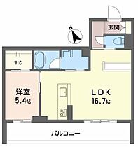 シャーメゾンエグゼクティブ東福原 203 ｜ 鳥取県米子市東福原1丁目58-1（賃貸マンション1LDK・2階・51.75㎡） その2