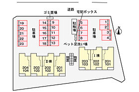 ヒカルサ境港外江町ウエストII 104 ｜ 鳥取県境港市外江町3147（賃貸アパート1LDK・1階・50.14㎡） その29