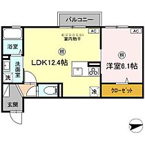 セレスティアル道笑町 203 ｜ 鳥取県米子市道笑町3丁目175-1（賃貸アパート1LDK・2階・43.09㎡） その2