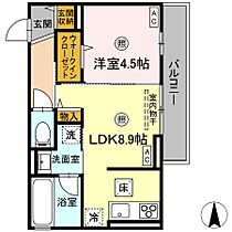 ロイヤルステージ観音寺新町 103 ｜ 鳥取県米子市観音寺新町5丁目8-19（賃貸アパート1LDK・1階・35.60㎡） その2