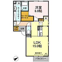 ゼニスワンA棟 103 ｜ 鳥取県米子市皆生3丁目7-18（賃貸アパート1LDK・1階・54.23㎡） その2