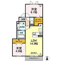 Ville nouvelle（ヴィルヌーベル） 102 ｜ 鳥取県米子市西福原7丁目10-59（賃貸アパート2LDK・1階・57.97㎡） その2