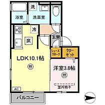 リバーポートSeiII 102 ｜ 鳥取県米子市東福原7丁目20-12（賃貸アパート1LDK・1階・35.43㎡） その2