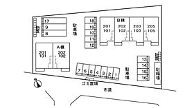 リューナ　Ａ 201 ｜ 鳥取県米子市両三柳5228番地（賃貸アパート3LDK・2階・67.91㎡） その29