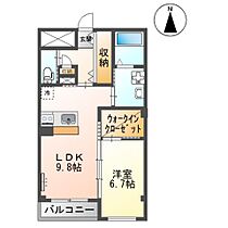 カンタータ観音寺新町 302 ｜ 鳥取県米子市観音寺新町4丁目（賃貸マンション1LDK・3階・46.28㎡） その2