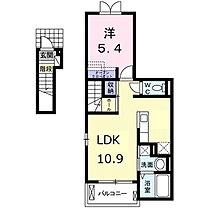 Ｓ・Ｋ　Ｐａｌ　II 203 ｜ 鳥取県米子市陰田町220-1（賃貸アパート1LDK・2階・41.29㎡） その2