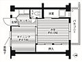 ビレッジハウス安倍4号棟4階2.2万円