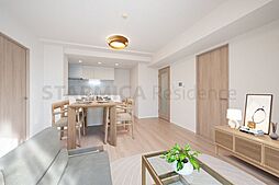 ライオンズグローベル京成立石 3LDKのリビング/ダイニング