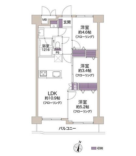 3LDK