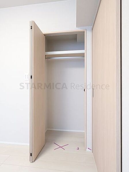 各部屋に収納があるのはうれしいポイント