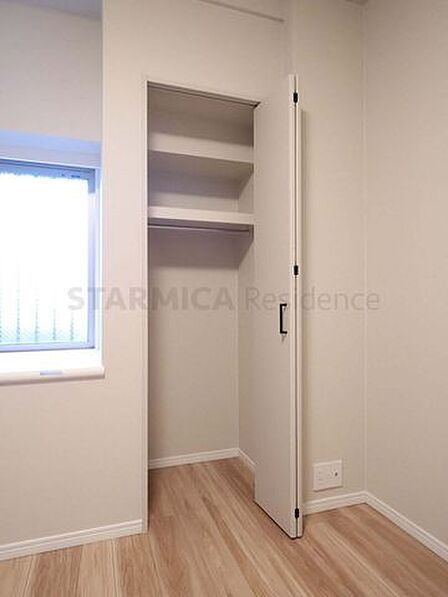 各部屋に収納があるのはうれしいポイント