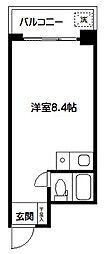ルシール新中野 ワンルームの間取図画像