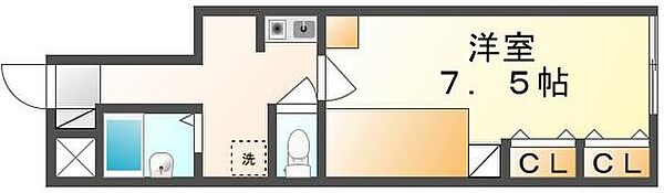 香川県高松市郷東町(賃貸アパート1K・1階・23.71㎡)の写真 その4