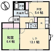 香川県高松市木太町（賃貸アパート2LDK・1階・57.82㎡） その2