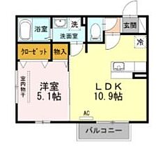 香川県高松市多賀町２丁目（賃貸アパート1LDK・2階・37.84㎡） その2