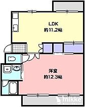 香川県高松市太田上町（賃貸マンション1LDK・2階・48.00㎡） その2