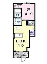 香川県高松市太田下町（賃貸アパート1LDK・1階・36.66㎡） その2