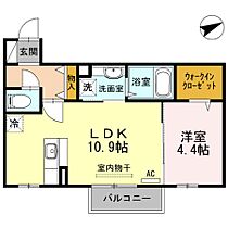 香川県高松市松島町３丁目（賃貸アパート1LDK・2階・38.93㎡） その2