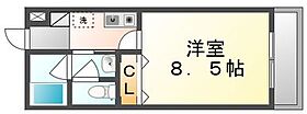 香川県高松市花園町１丁目（賃貸マンション1K・3階・26.25㎡） その2