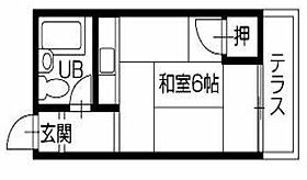 香川県高松市一宮町（賃貸アパート1R・3階・15.00㎡） その2