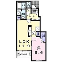 香川県丸亀市土器町東７丁目（賃貸アパート1LDK・1階・45.84㎡） その2