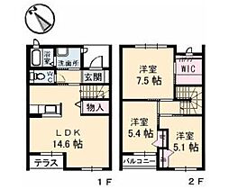 香川県高松市太田上町（賃貸アパート3LDK・2階・80.20㎡） その2