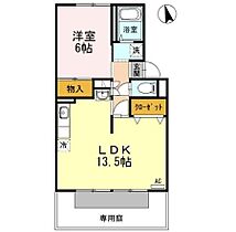 香川県高松市成合町（賃貸アパート1LDK・1階・45.81㎡） その2