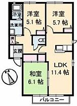 香川県高松市木太町（賃貸アパート3LDK・1階・64.84㎡） その2