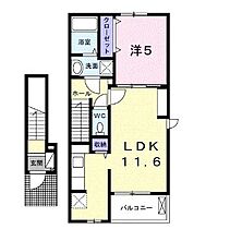 香川県高松市木太町（賃貸アパート1LDK・2階・42.28㎡） その2