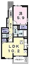 香川県坂出市西大浜北４丁目（賃貸アパート1LDK・1階・43.10㎡） その2