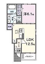 香川県坂出市江尻町（賃貸アパート1LDK・1階・44.70㎡） その2