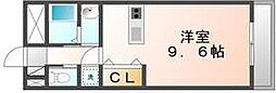 CASAANGELICA 1Kの間取図画像