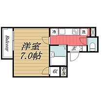 千葉県千葉市稲毛区稲毛東3丁目（賃貸マンション1K・4階・23.59㎡） その2