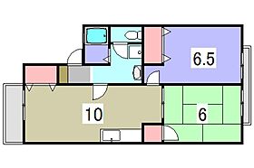 トモパレス  ｜ 滋賀県東近江市東沖野３丁目（賃貸アパート2LDK・2階・50.33㎡） その2