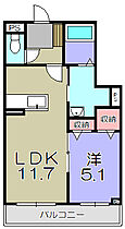 スカイヴィラ聖徳  ｜ 滋賀県東近江市聖徳町（賃貸マンション1LDK・2階・43.70㎡） その2