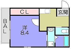 KENT HOUSE three  ｜ 滋賀県東近江市垣見町（賃貸アパート1K・1階・31.44㎡） その2