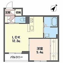 シャーメゾンSai  ｜ 滋賀県東近江市八日市上之町（賃貸マンション1LDK・3階・44.90㎡） その2