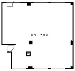 白扇ビルの間取図画像