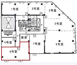 新大阪第2日大ビルの間取図画像