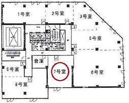 新大阪第2日大ビルの間取図画像