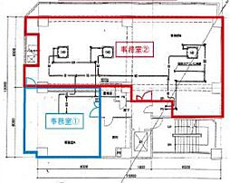 鵲森之宮ハイツの間取図画像