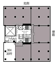 大阪堺筋ビルの間取図画像
