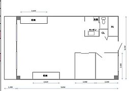 サンコービル船場の間取図画像