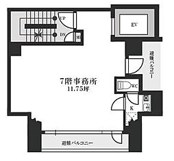 BRILLIANT西天満ビルの間取図画像