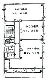DOビル新町の間取図画像