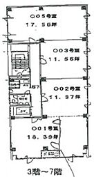 DOビル新町の間取図画像