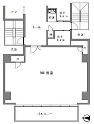 南堀江サイキビルの間取図画像