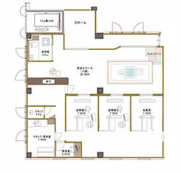 平野クリニックビルの間取図画像